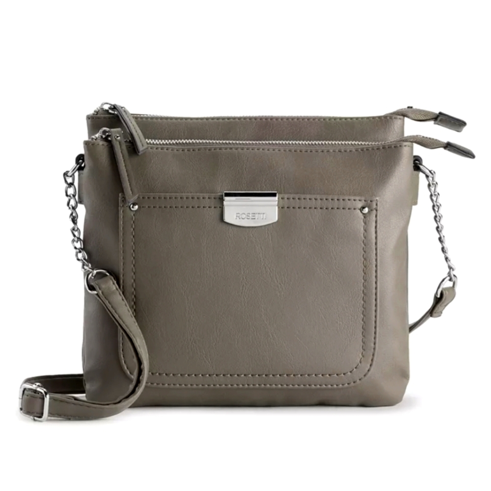 Rosetti gray crossbody